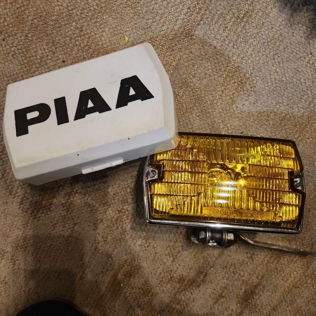 当時物 PIAA イエローフォグランプ ケース付 cbx gs fx xj 旧車