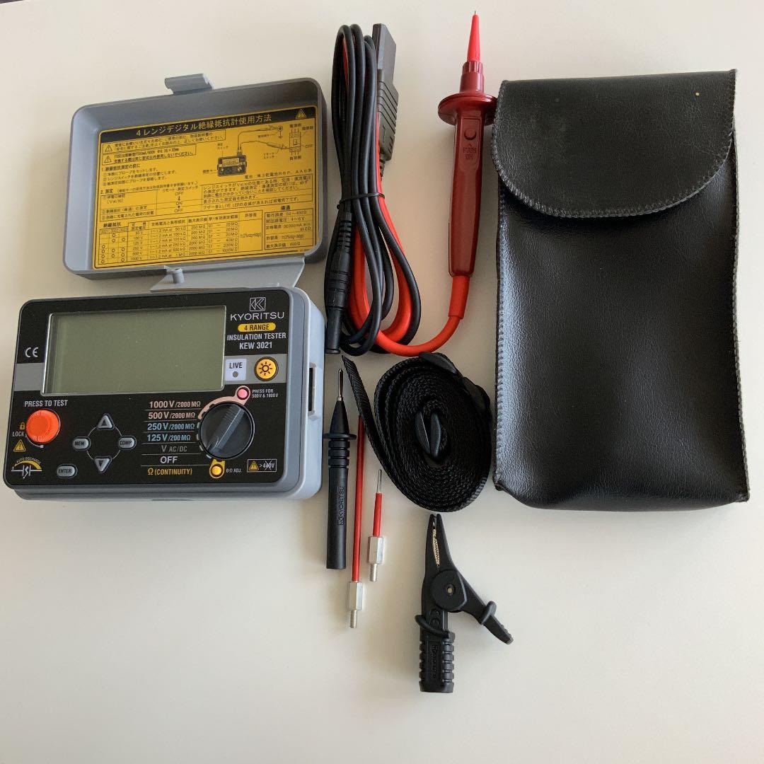 KYOURITSU 絶縁抵抗系 メガー 電気工事グッズ