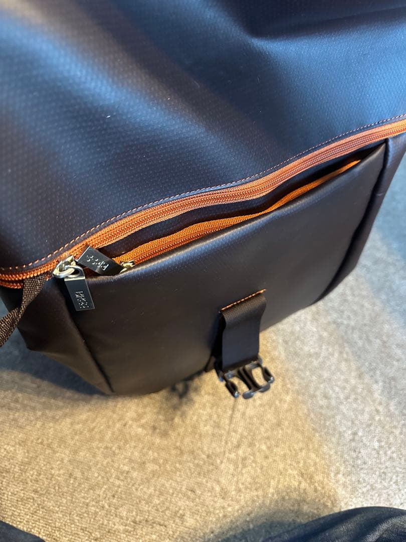 BREE ブラウン フラップバックパック