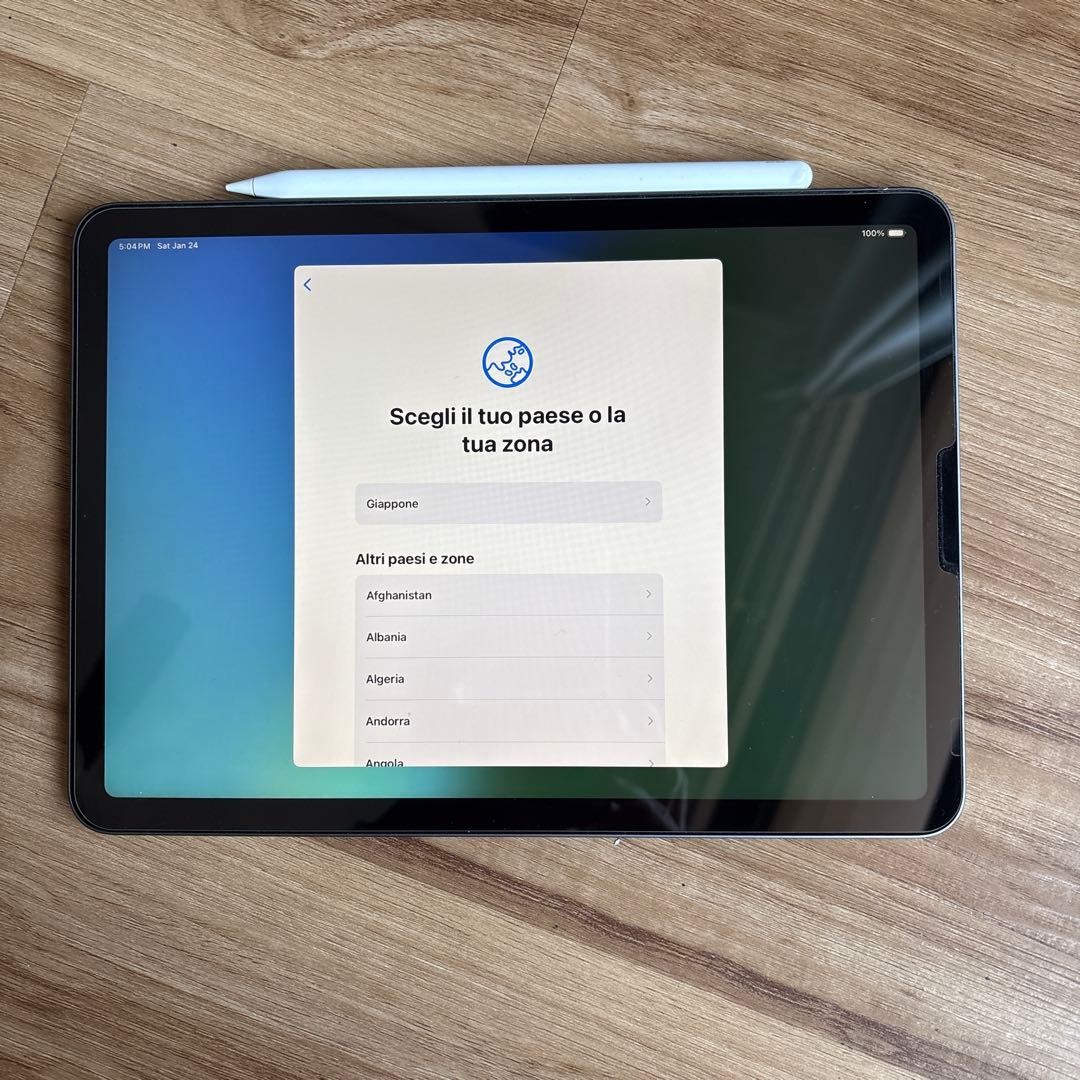 Apple iPad 本体 第4世代　グレー Apple Pencil付き