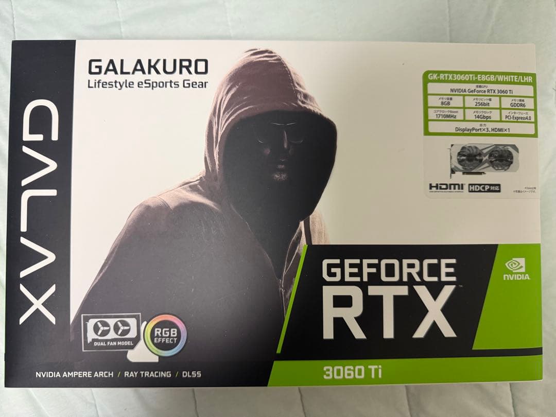 玄人志向 NVIDIA GeForce RTX3060Ti グラフィックボード