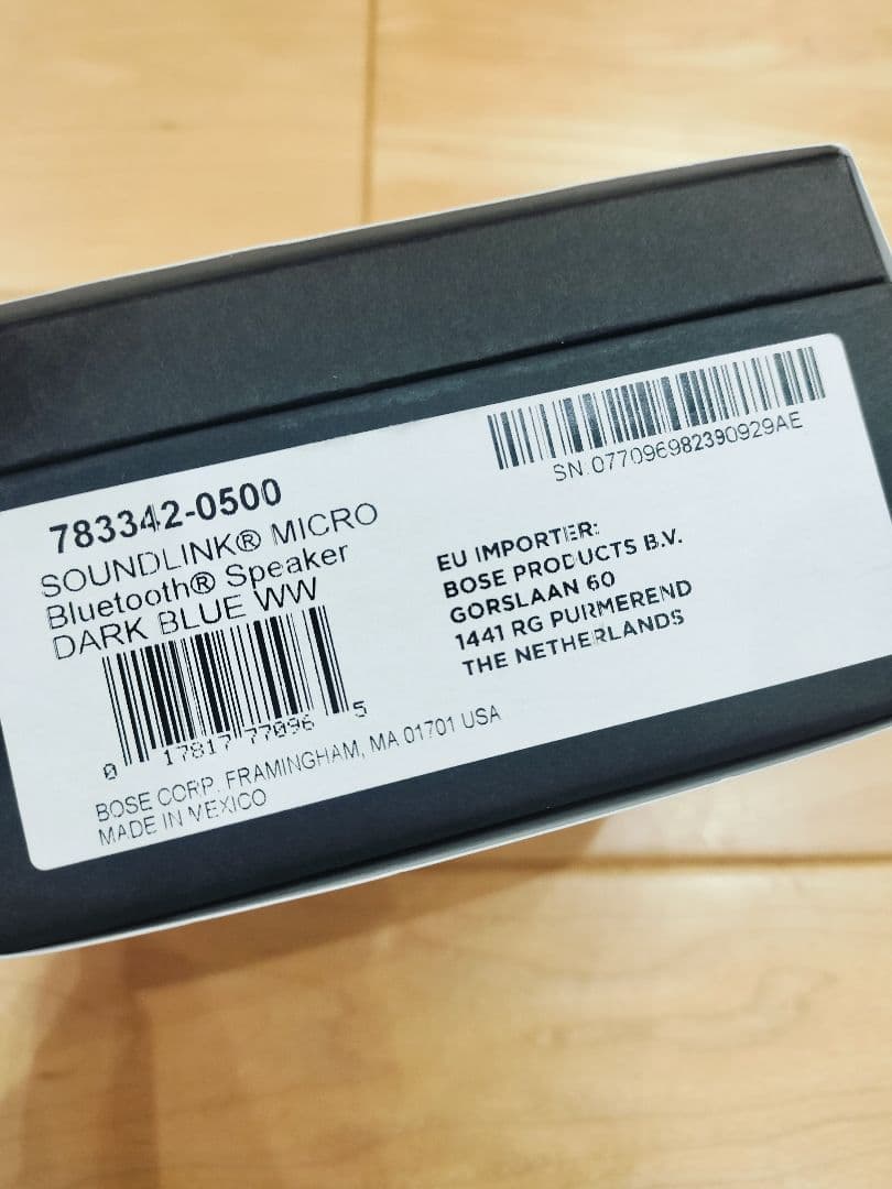 BOSE　SoundLink Micro　Bluetoothスピーカー