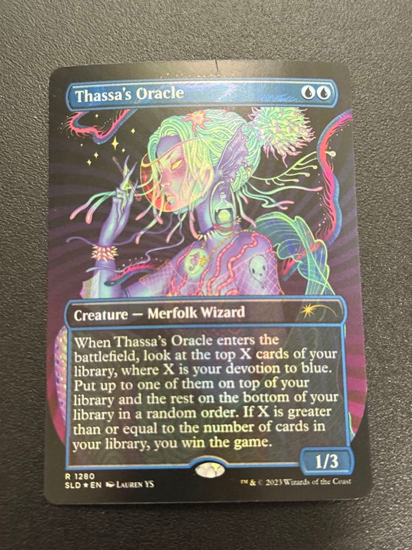 MTG secret lair タッサの神託者 英語版 foil