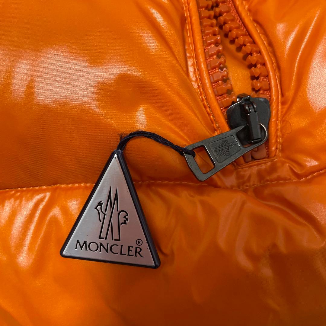 モンクレール MONCLER オレンジ ダウンジャケット 超美品