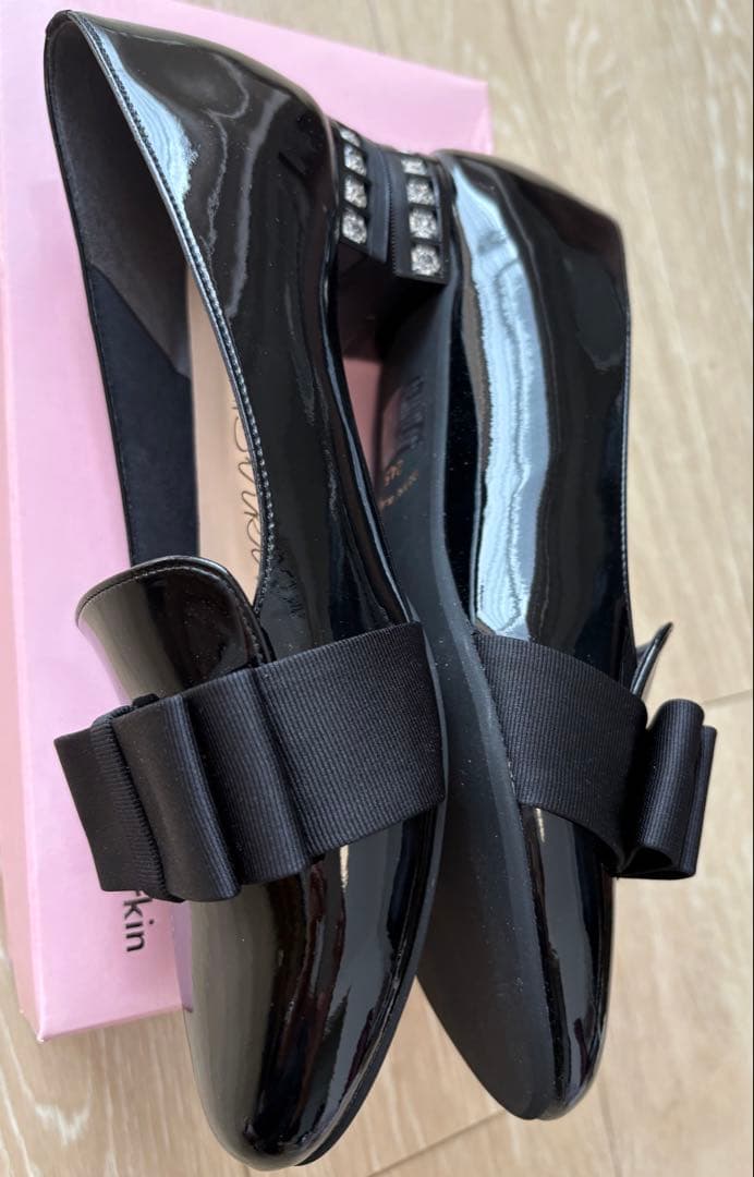 bridget birkinブリジットバーキン　ガーリーリボンローファー24.5