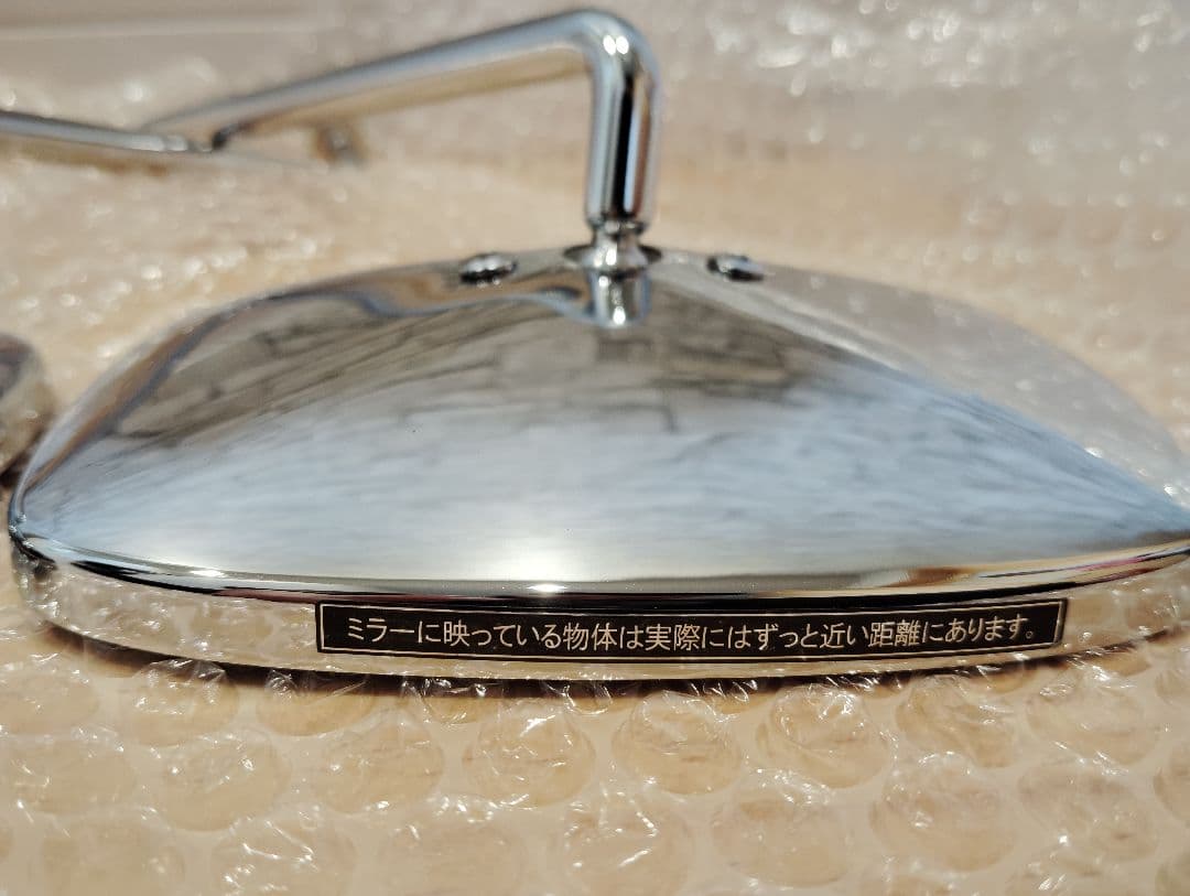 ハーレーダビッドソン 純正ミラー ロングステム スクエア ヴィンテージ EVO