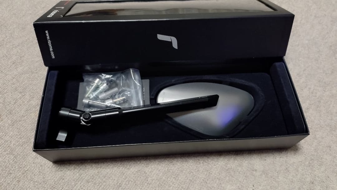 リゾマミラー RIZOMA左右ミラーセット(Genesi ダークグレー)