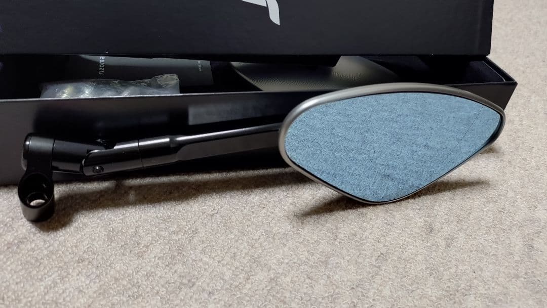 リゾマミラー RIZOMA左右ミラーセット(Genesi ダークグレー)