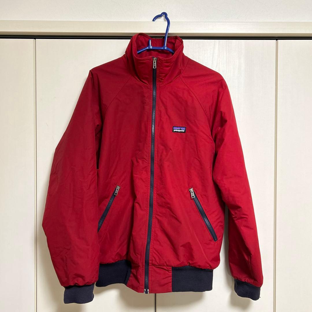 パタゴニア ジャケット メンズ 赤上着 ハイキング キャンプ 防風 撥水