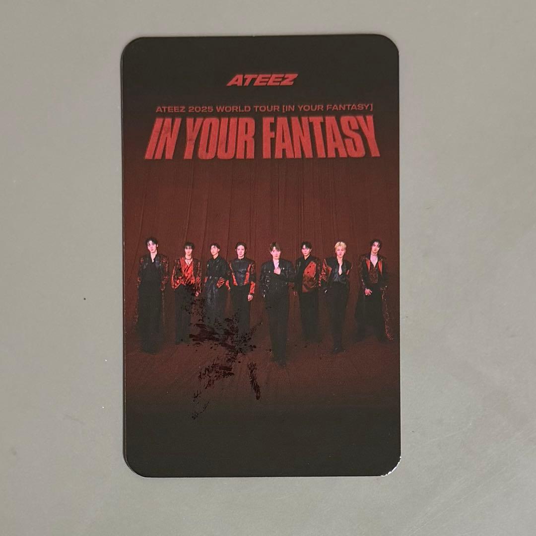 ATEEZ VIP特典 トレカ 直筆サイン入り サン