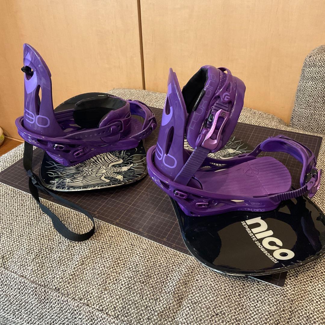 T*a様 FLUX ビンディング ×　nico セパレート スノーボード　USE