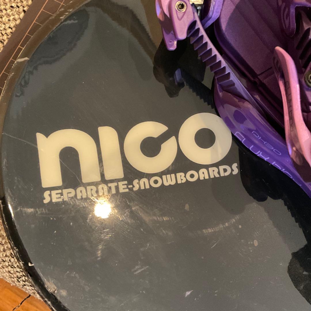 T*a様 FLUX ビンディング ×　nico セパレート スノーボード　USE