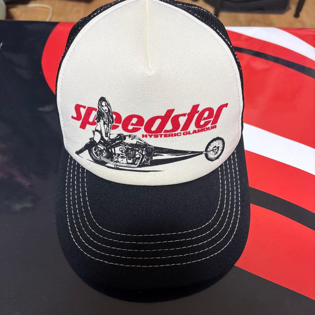 超人気HYSTERIC GLAMOUR speedster トラッカーキャップ