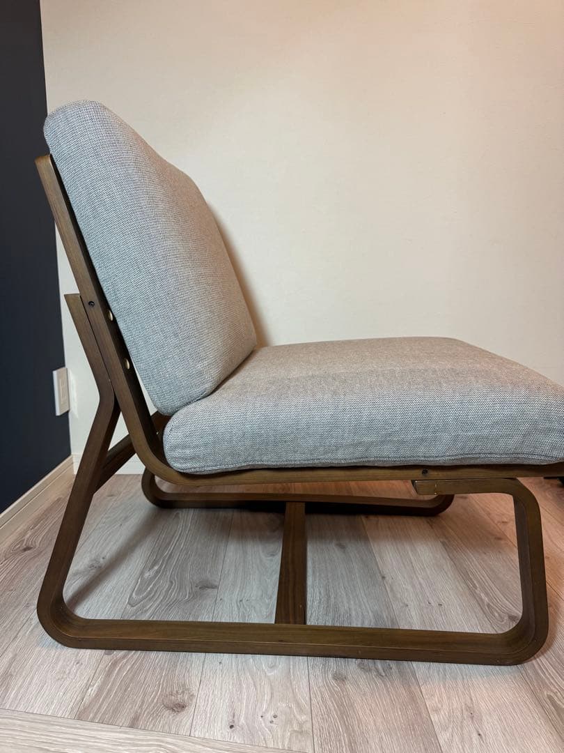 かりんリビングでもダイニングでもつかえるソファチェア　2脚セット肘掛付