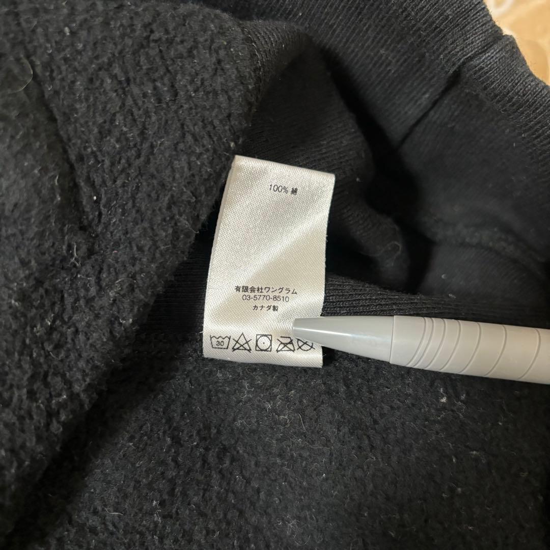 supreme アラビックロゴ パーカー 17FW 刺繍ロゴ　Lサイズ