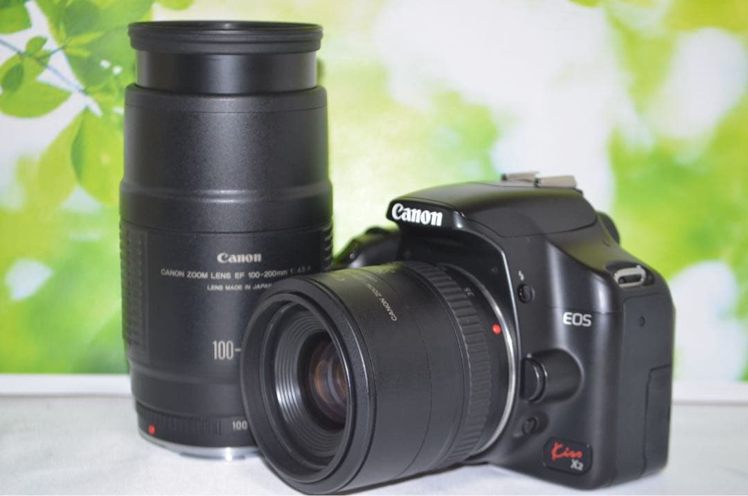✨付属品多数✨Canon Kiss X2✨すぐ使える✨入門モデル✨ダブルレンズ✨
