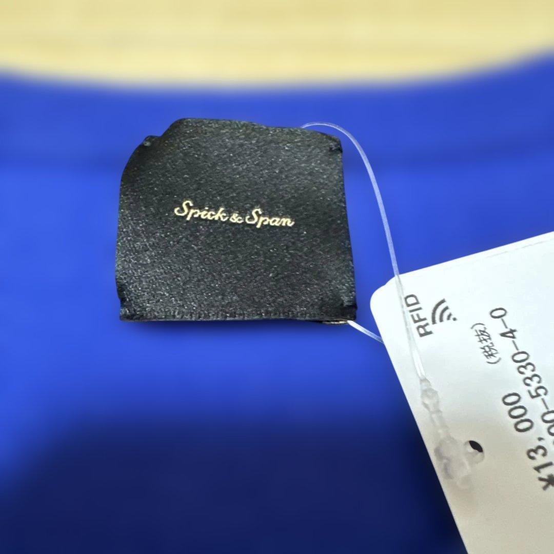 Spick & Span ブルー 長袖ニット Fサイズ