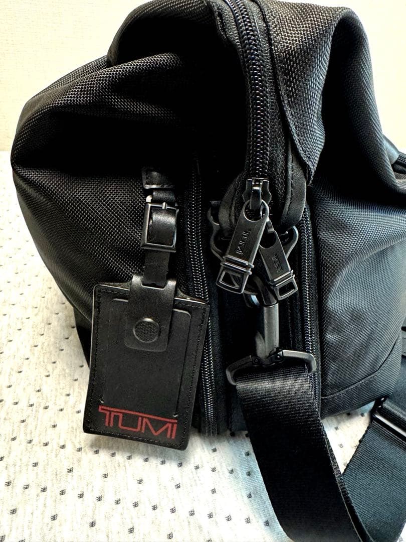 TUMI アルファ3 ダッフル ボストンバッグ 黒 ダブルエクスパンション