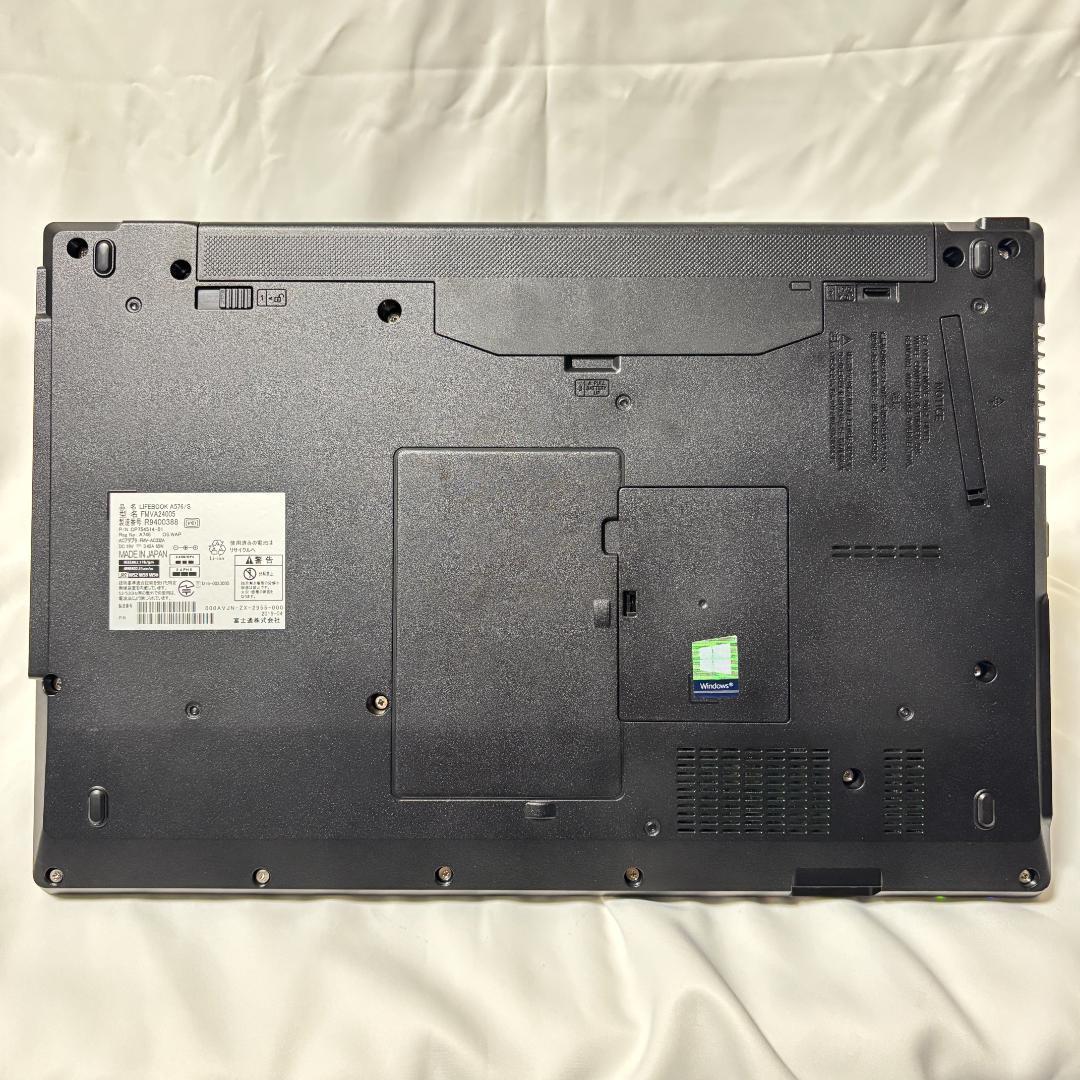 F07B【美品】15.6型FHD/i5第6世代/8GB/SSD256GB s