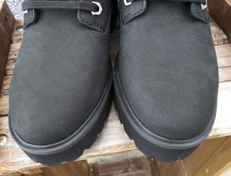 Timberlandティンバーランドヌバックレザーヒールブーツ7W