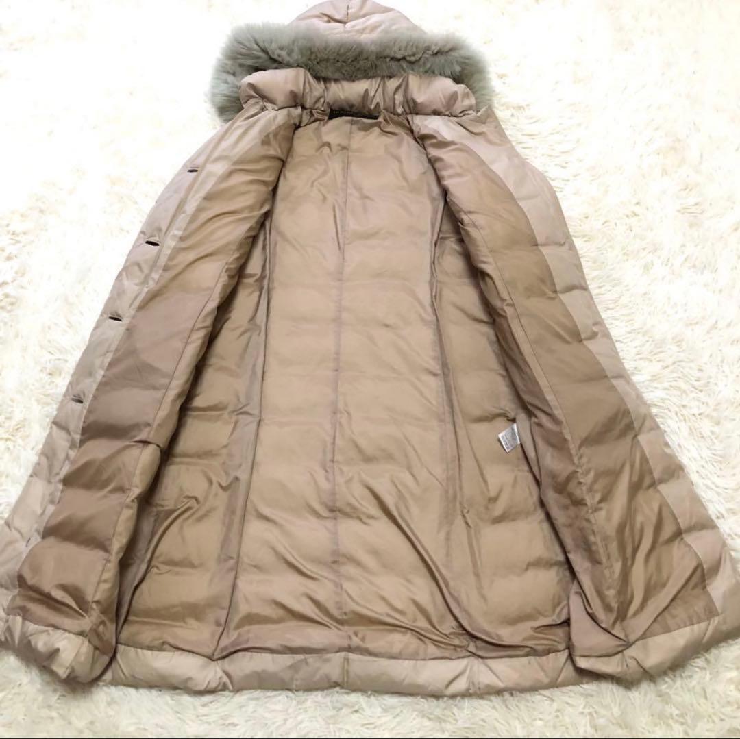HUNTING WORLD ベージュ ダウンコート美品
