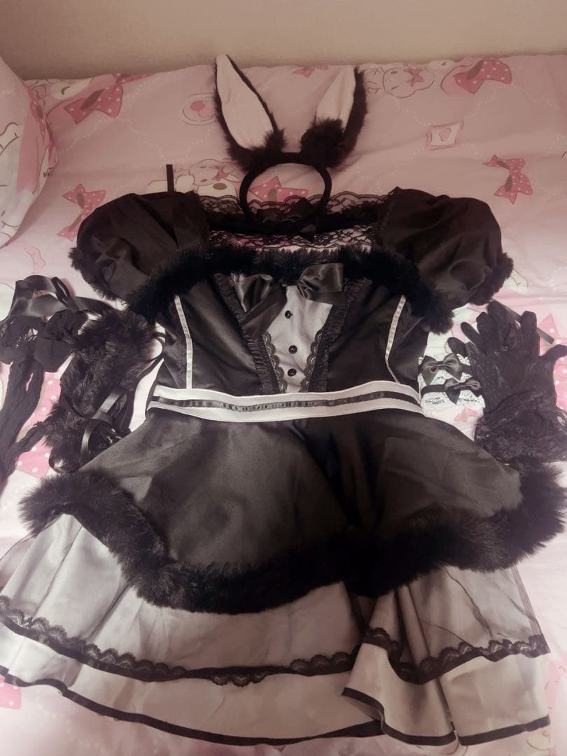 Marymoon♥バニーガール黒♥free size