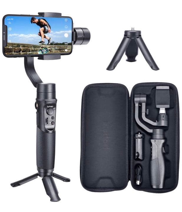 Hohem iSteadyMobilePlusスマホ用ジンバル3軸スタビライザー