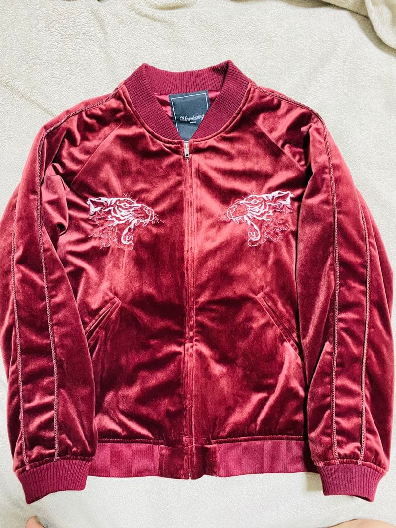 Unrelaxing 未使用近い 美品 別珍 虎 日本 スカジャン unisex