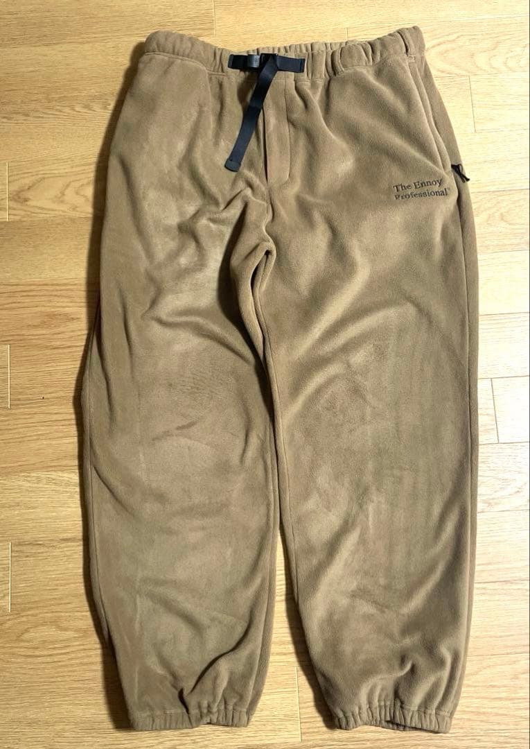 エンノイ　ennoy フリース　パンツ