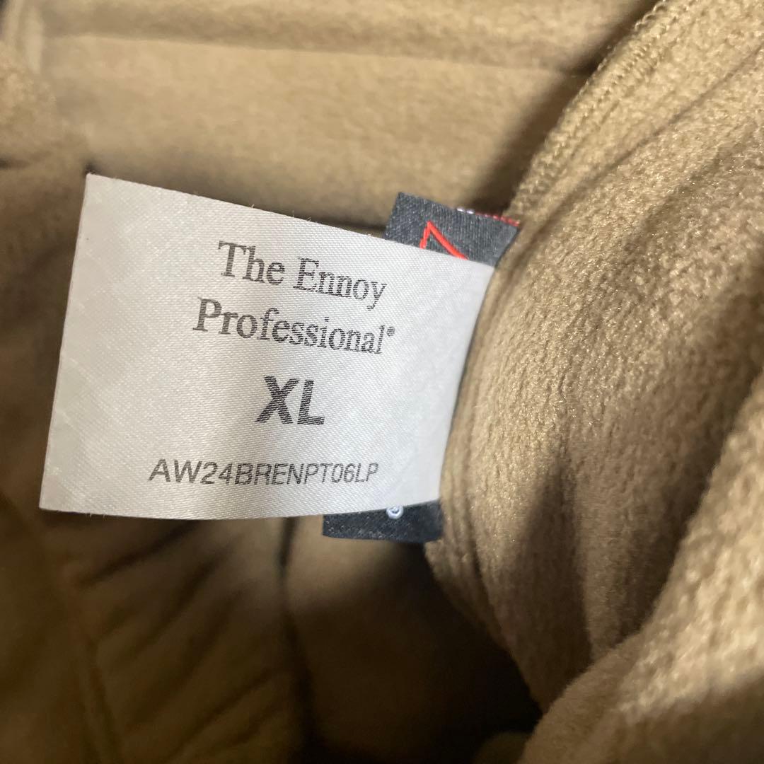 エンノイ　ennoy フリース　パンツ