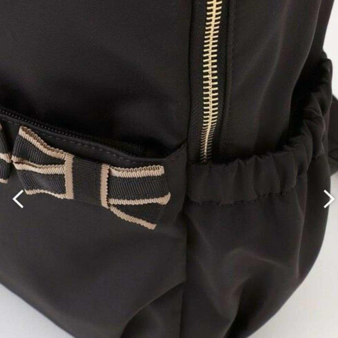 momomama 　TOCCA ♪ブラック♪バックパック♪フリル♪可愛い