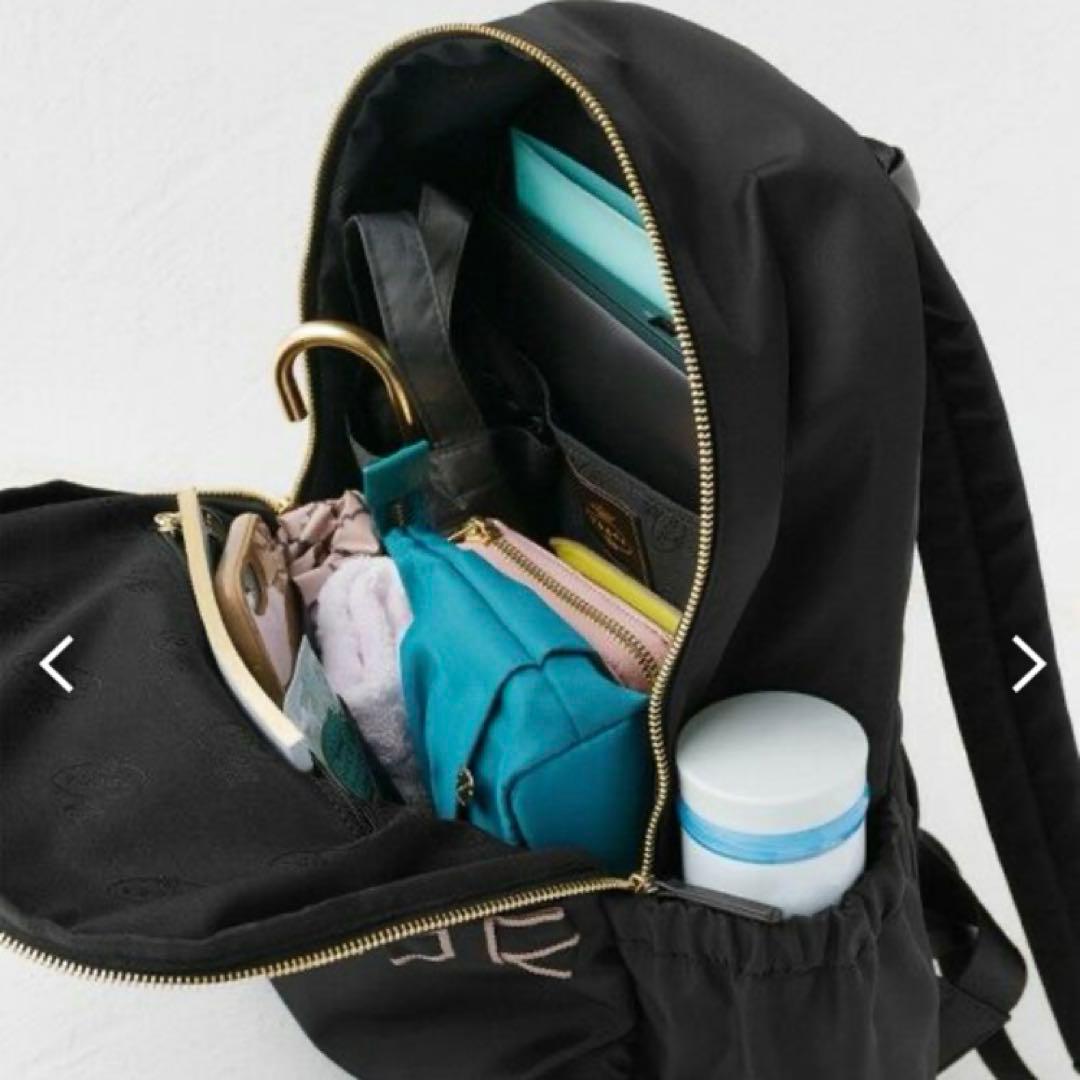 momomama 　TOCCA ♪ブラック♪バックパック♪フリル♪可愛い