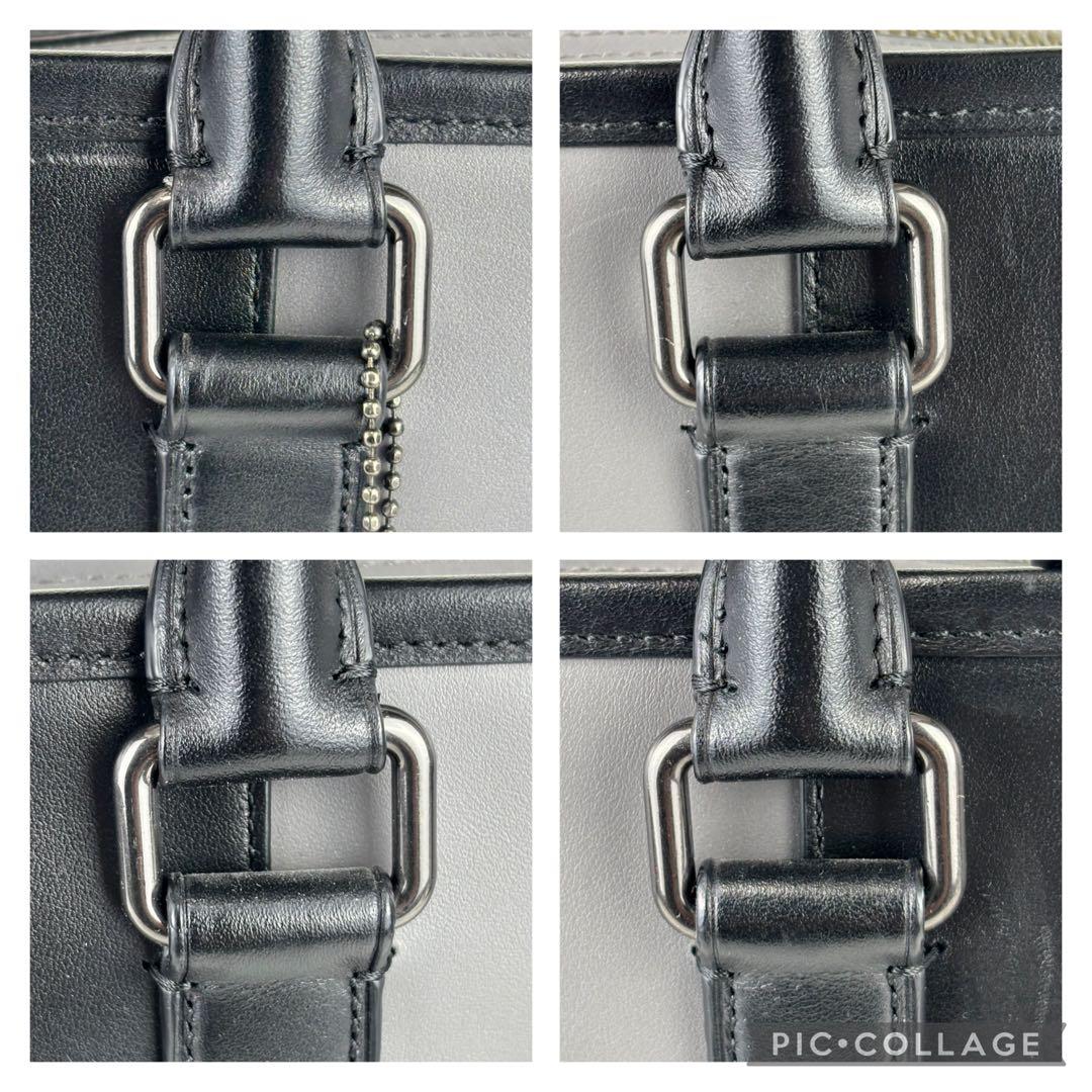 ✨極美品✨ COACH 2way ビジネスバッグ F35430 グレー/ブラック