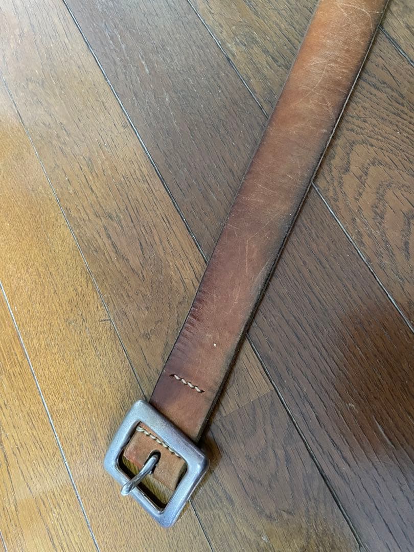 フルカウント　ブラウンレザーベルト　サイズ36