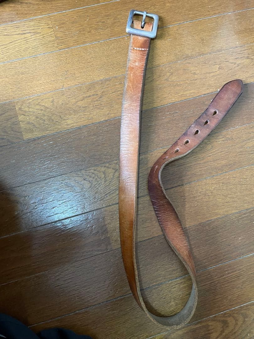 フルカウント　ブラウンレザーベルト　サイズ36