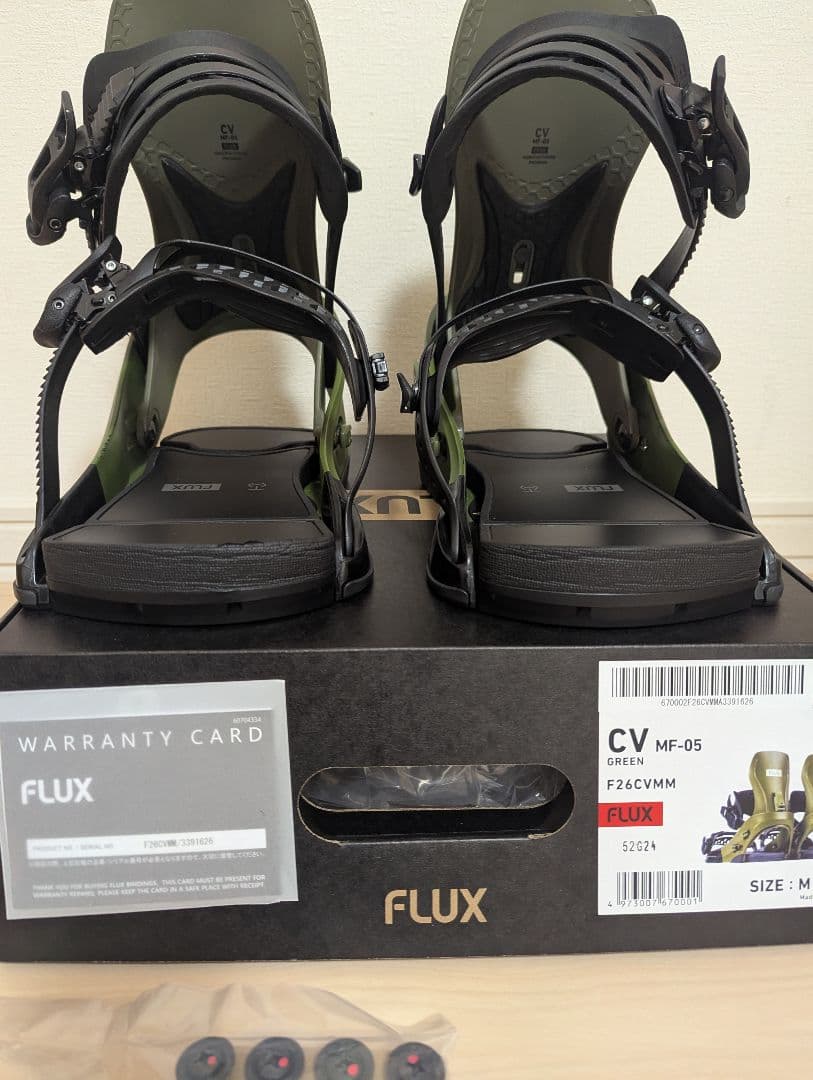 FLUX CV MF−05 フラックス スノーボード ビンディング　Mサイズ