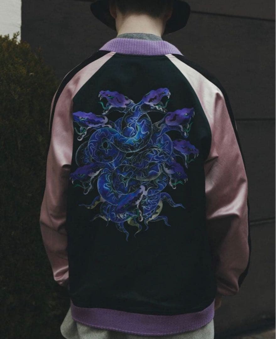 新品未使用 ネクサスセブン hamadaraka コラボ　スカジャンLサイズ