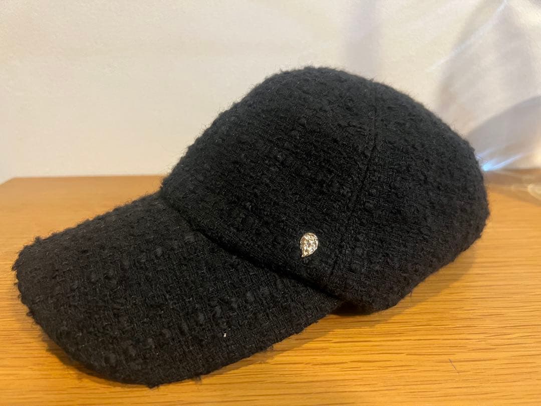 HELEN KAMINSKI 黒キャップ ONE SIZE