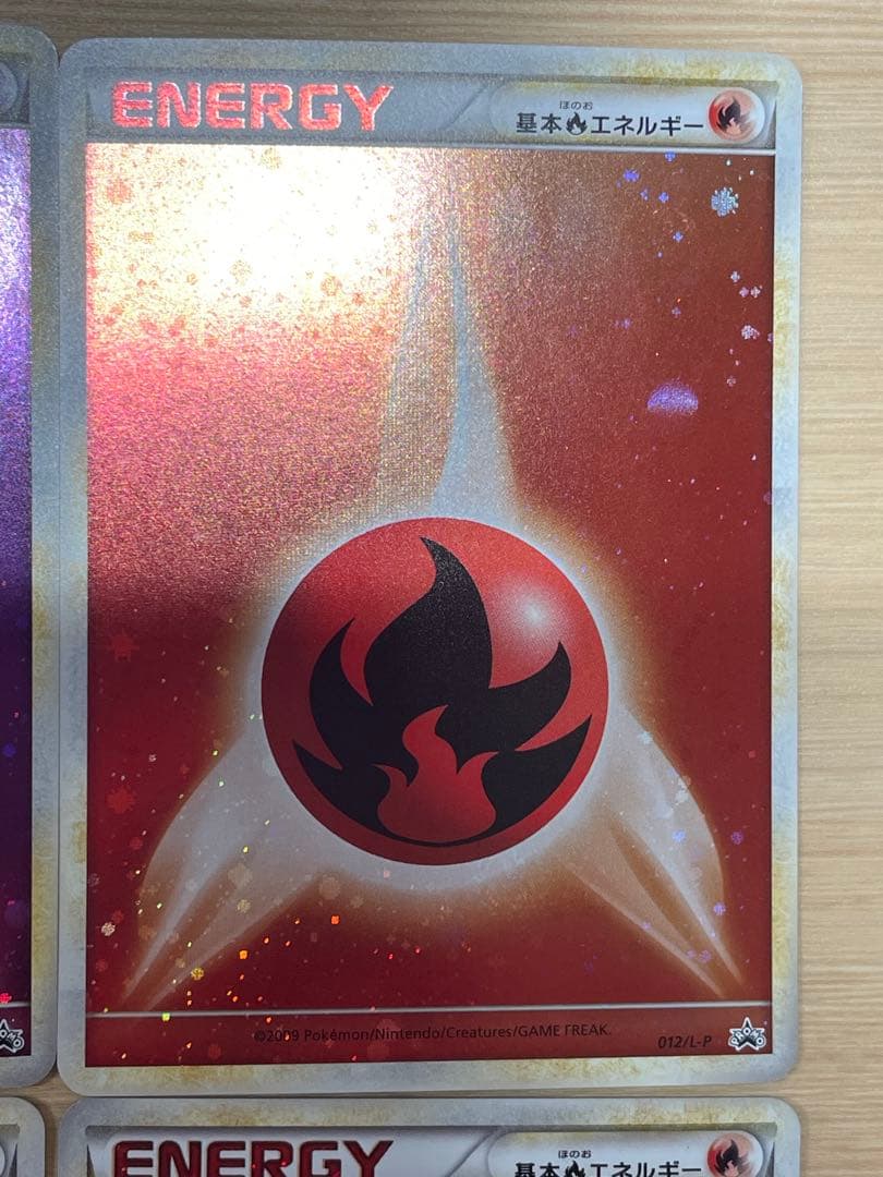 基本エネルギー l-p 雷 超 炎 レジェンド プロモ ブリザード 計6枚