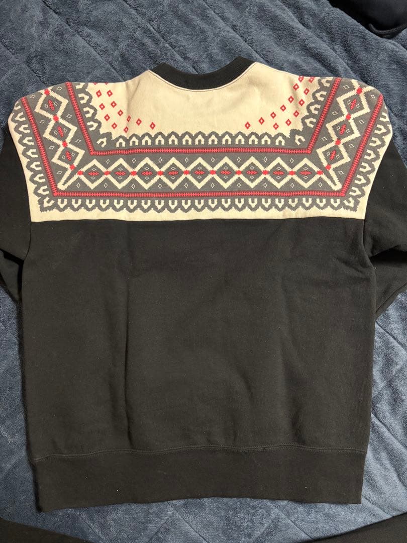 TCBジーンズ✕XXDEVELOPMENT 雪柄スウェット