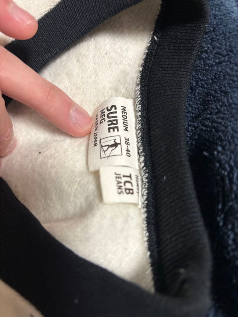 TCBジーンズ✕XXDEVELOPMENT 雪柄スウェット