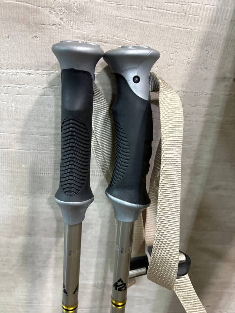 希少K2 ショートスキーMINENEMY スキーセット 約125cm ケース付き