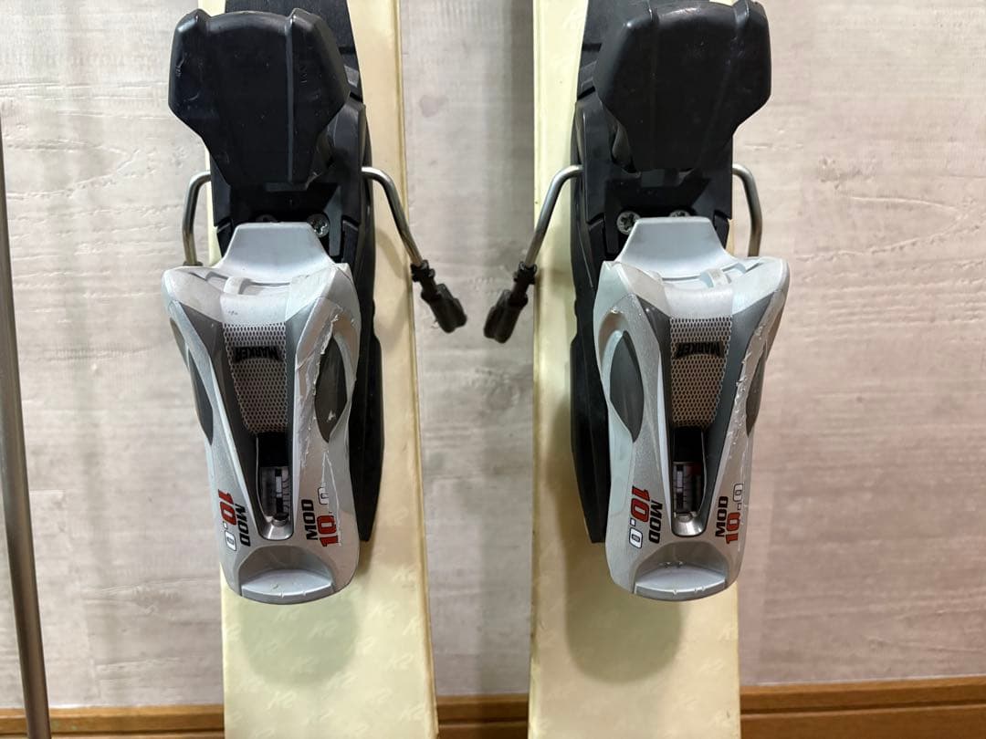 希少K2 ショートスキーMINENEMY スキーセット 約125cm ケース付き