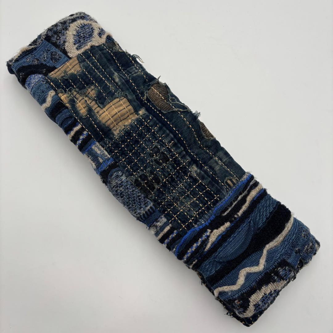 極美品 キャピタル BORO GAUDY KESAマフラー マルチカラー