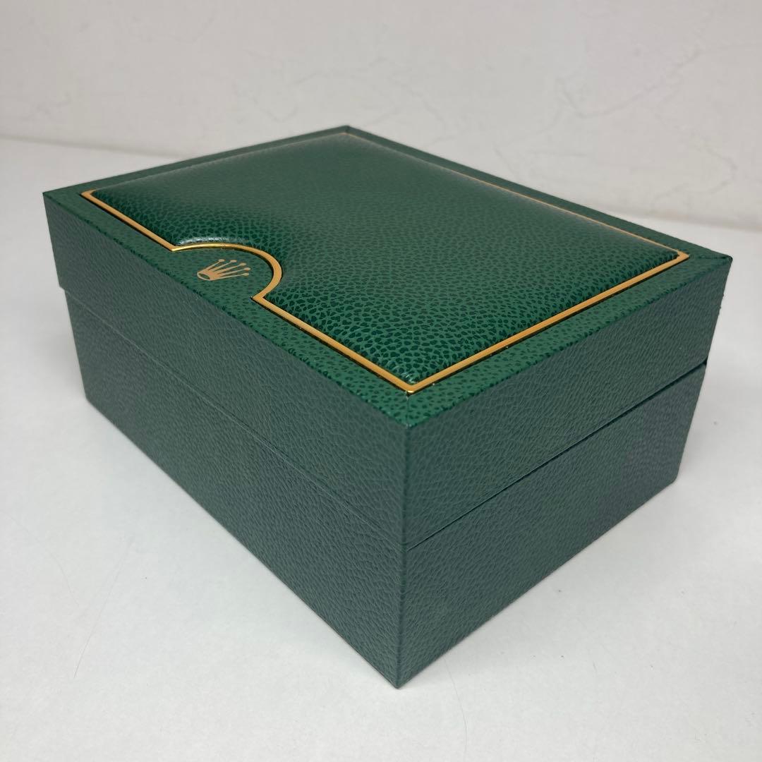 空箱　ロレックス ROLEX 時計ケース　ケース　グリーン　Cリング