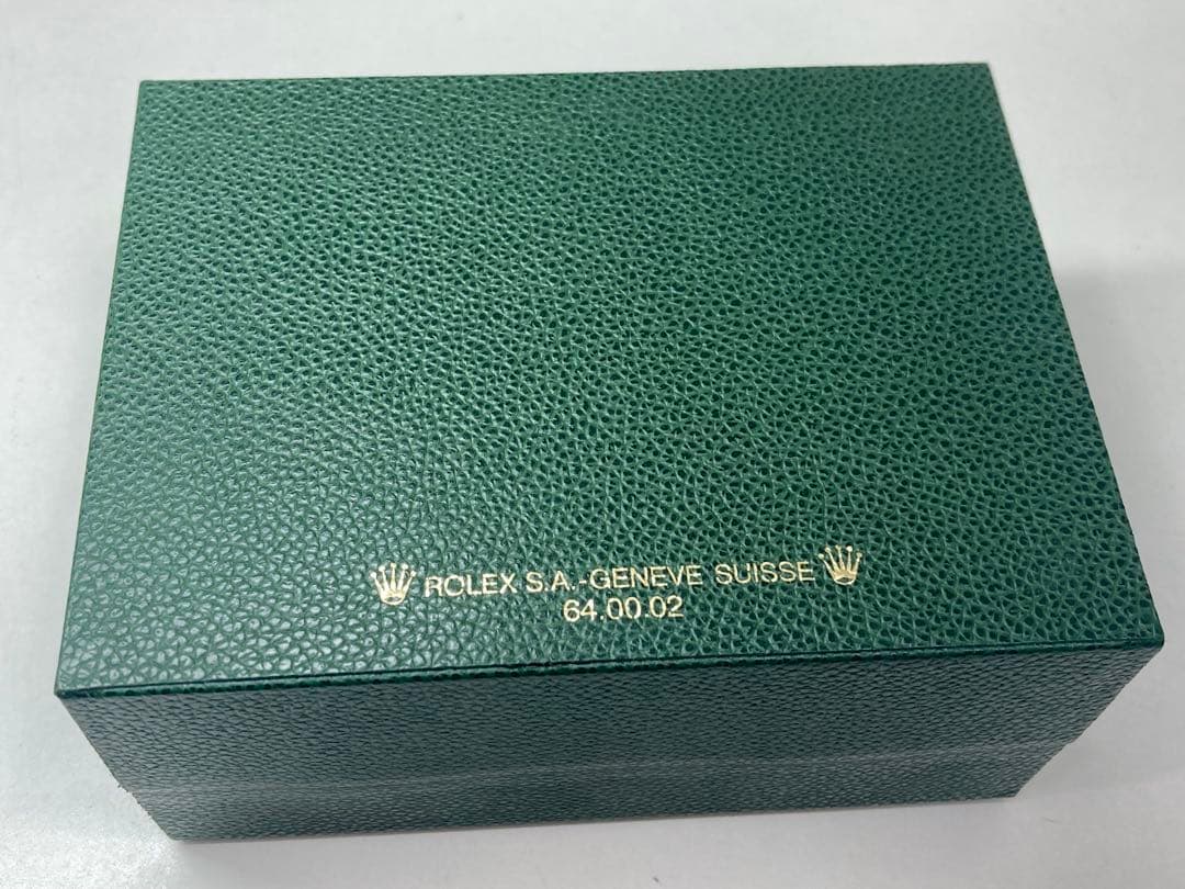 空箱　ロレックス ROLEX 時計ケース　ケース　グリーン　Cリング