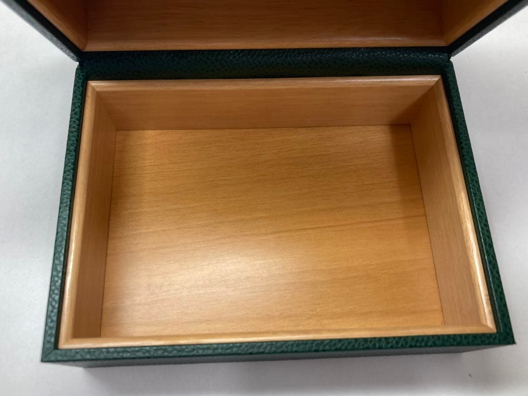 空箱　ロレックス ROLEX 時計ケース　ケース　グリーン　Cリング
