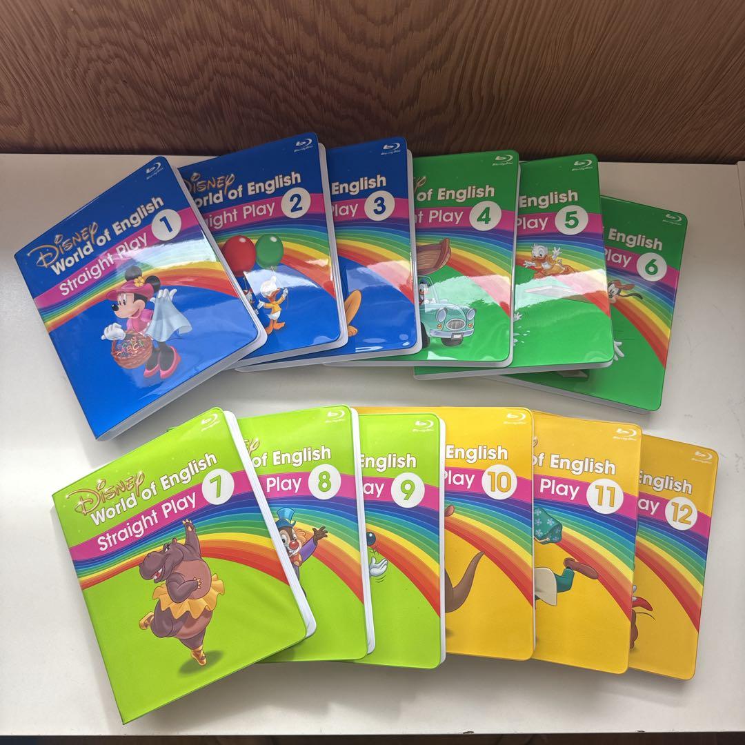 最新　ストレートプレイ ブルーレイ　DWE　ディズニー英語