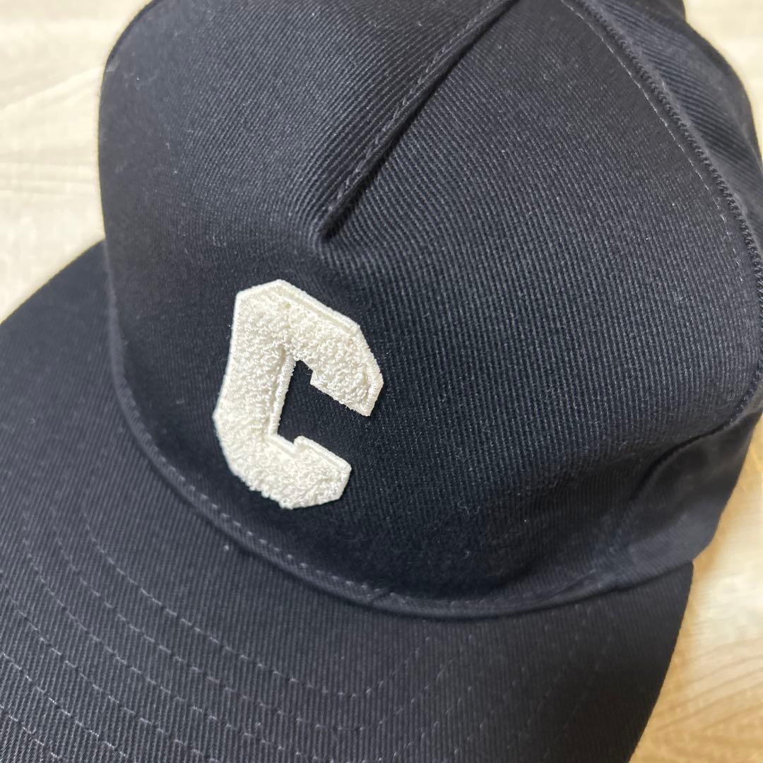 CELINE ロゴキャップ　ブラック