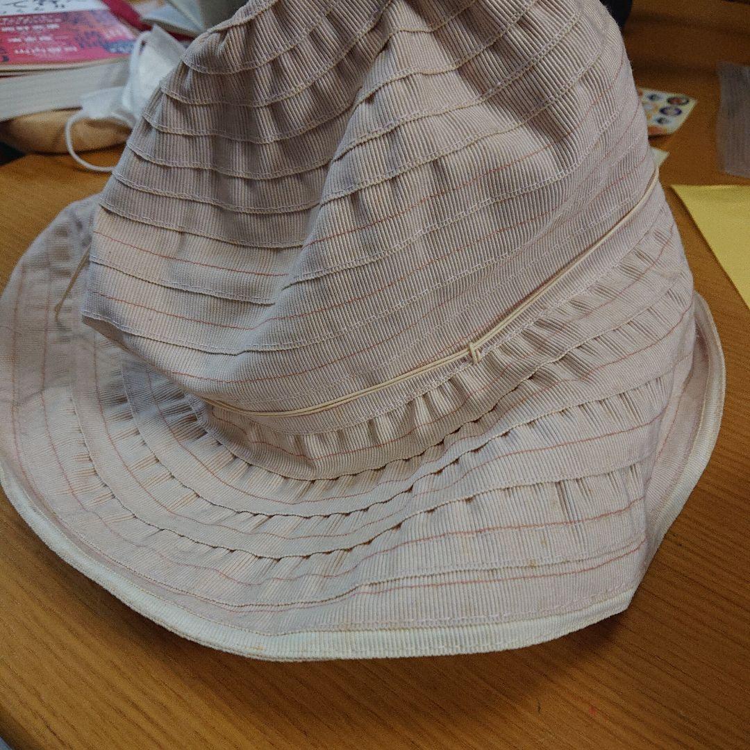 カラー帽子 メッシュ素材 ピンク